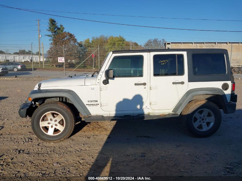 2011 Jeep Wrangler Unlimited Sport VIN: 1J4BA3H18BL629621 Lot: 40569512