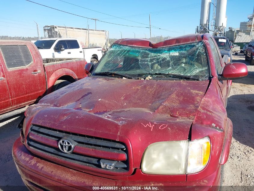 2002 Toyota Tundra Ltd V8 VIN: 5TBBT481X2S245286 Lot: 40569531