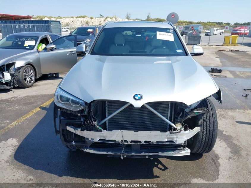 2019 BMW X3 SDRIVE30I - 5UXTR7C58KLF37415