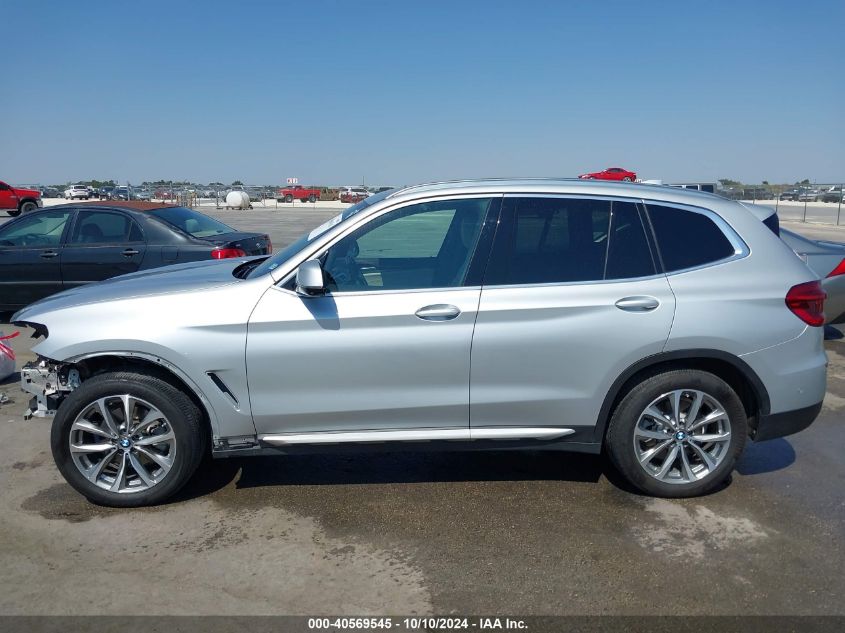 5UXTR7C58KLF37415 2019 BMW X3 Sdrive30I