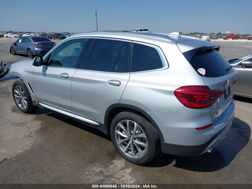 2019 BMW X3 SDRIVE30I - 5UXTR7C58KLF37415