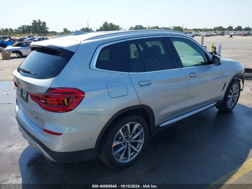 VIN 5UXTR7C58KLF37415 2019 BMW X3, Sdrive30I no.4