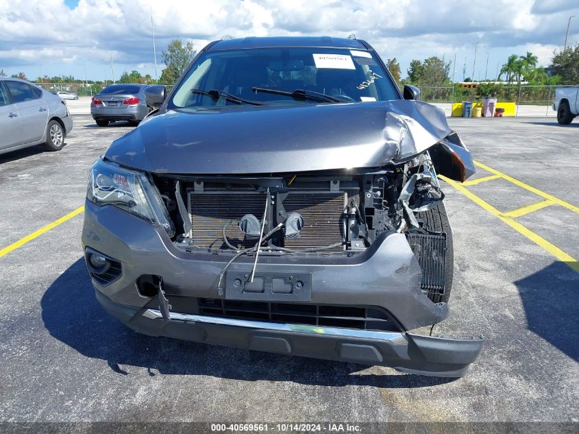 2017 Nissan Pathfinder Sl VIN: 5N1DR2MM3HC906701 Lot: 40569561