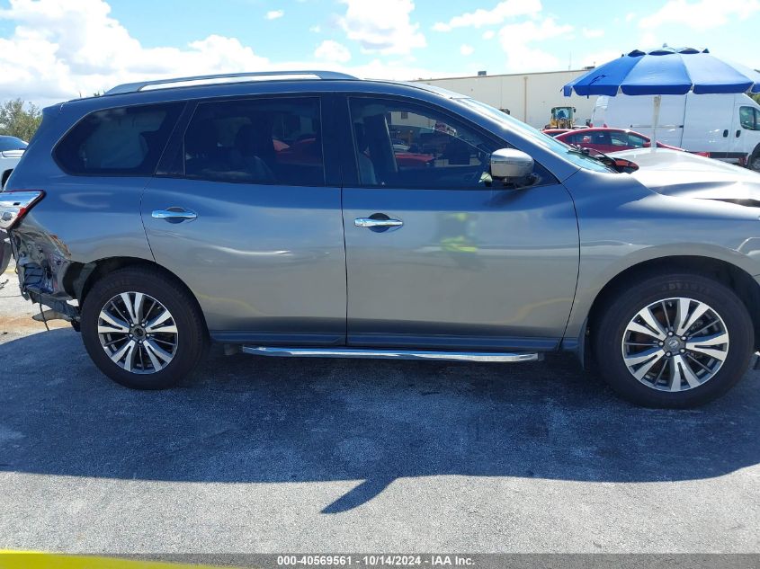 2017 Nissan Pathfinder Sl VIN: 5N1DR2MM3HC906701 Lot: 40569561