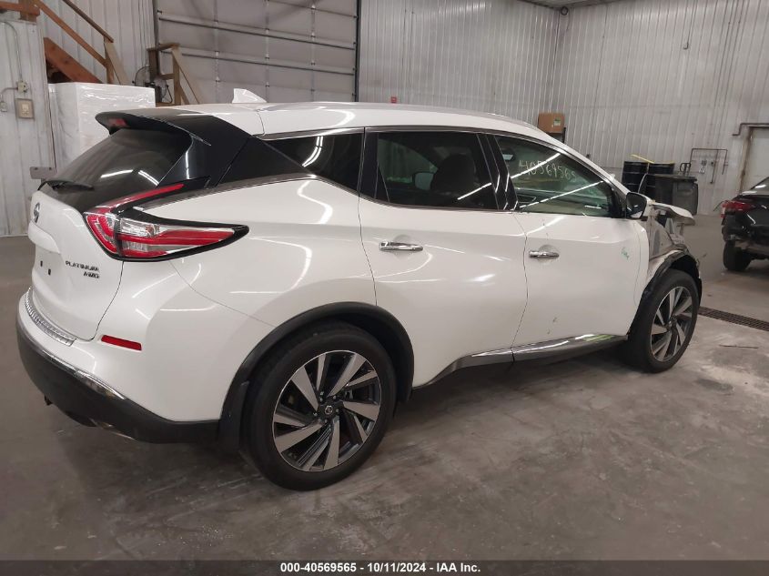 VIN 5N1AZ2MH8JN178079 2018 NISSAN MURANO no.4