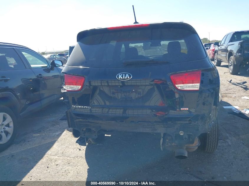 2017 KIA SORENTO 2.4L LX - 5XYPG4A39HG254791