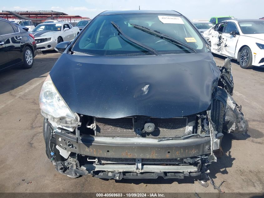 JTDKDTB33E1074889 2014 Toyota Prius C Four