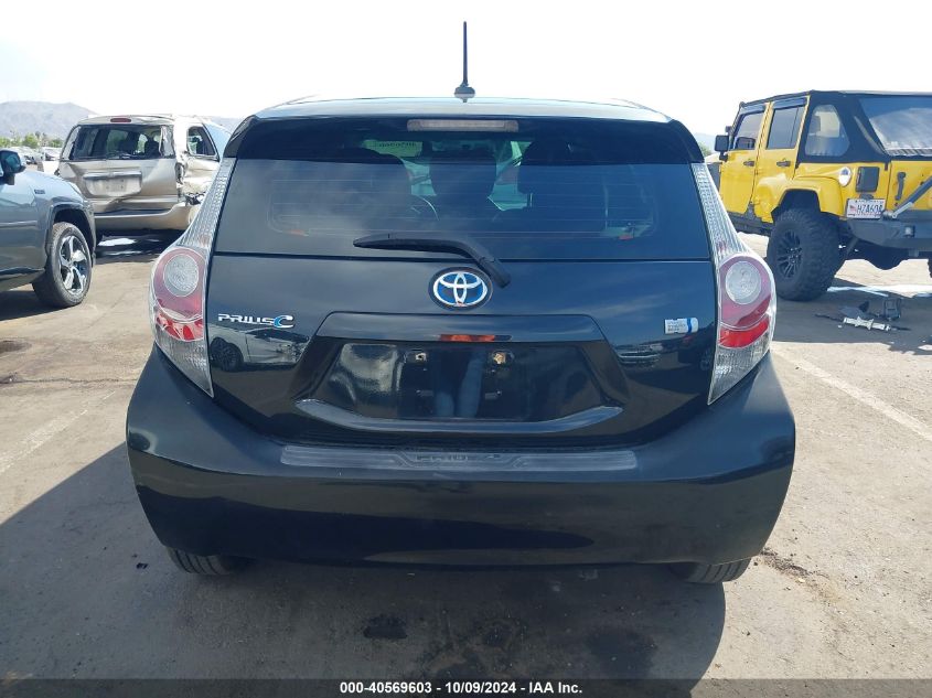 JTDKDTB33E1074889 2014 Toyota Prius C Four