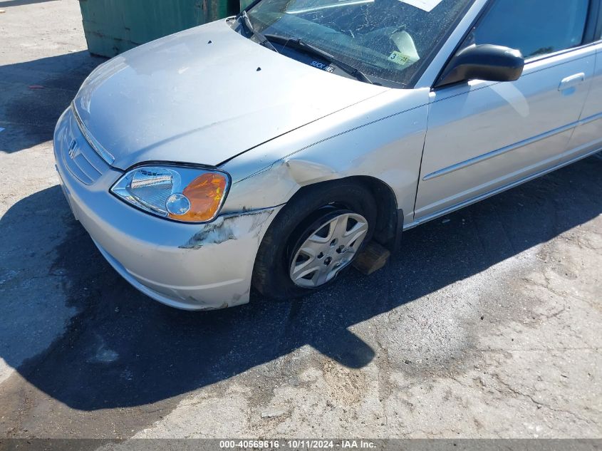 2003 Honda Civic Lx VIN: 2HGES16553H601074 Lot: 40569616