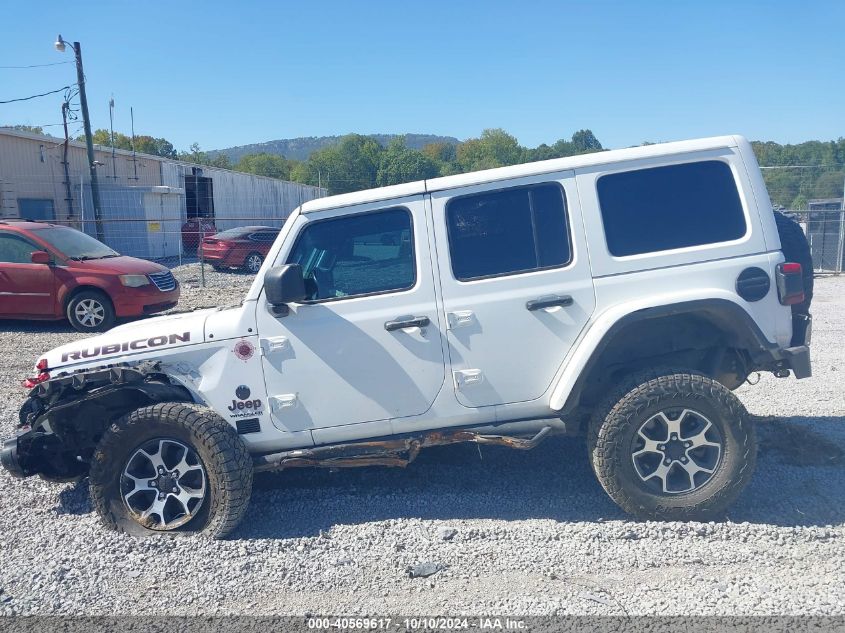 2018 Jeep Wrangler Unlimited Rubicon 4X4 VIN: 1C4HJXFG4JW188789 Lot: 40569617