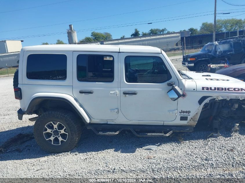 2018 Jeep Wrangler Unlimited Rubicon 4X4 VIN: 1C4HJXFG4JW188789 Lot: 40569617