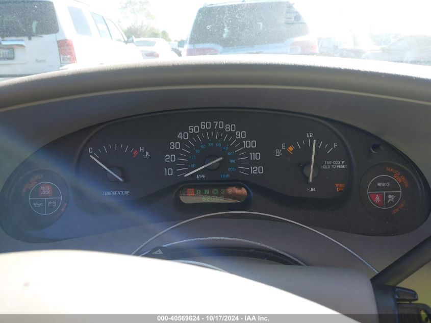 2002 Buick Century Custom VIN: 2G4WS52J221137922 Lot: 40569624