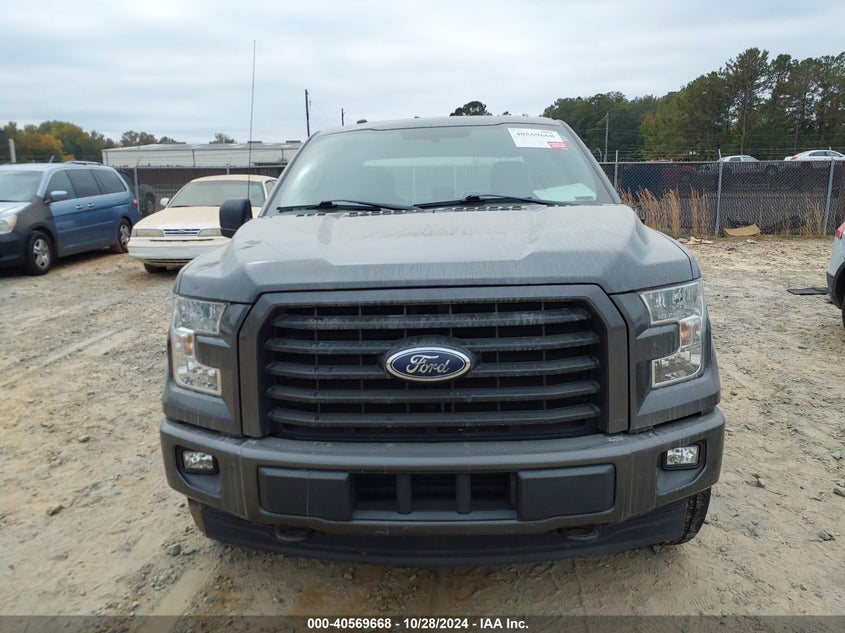 VIN 1FTEX1EP1HFA30582 2017 FORD F-150 XL