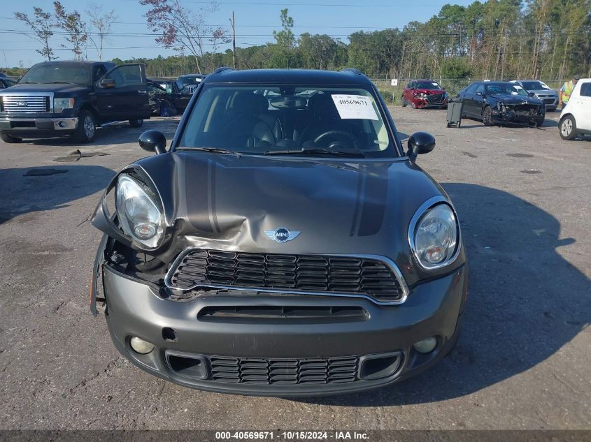 2012 Mini Cooper S Countryman VIN: WMWZC3C58CWM27724 Lot: 40569671