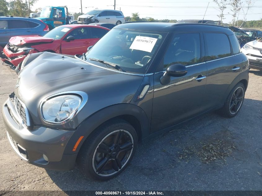 2012 Mini Cooper S Countryman VIN: WMWZC3C58CWM27724 Lot: 40569671