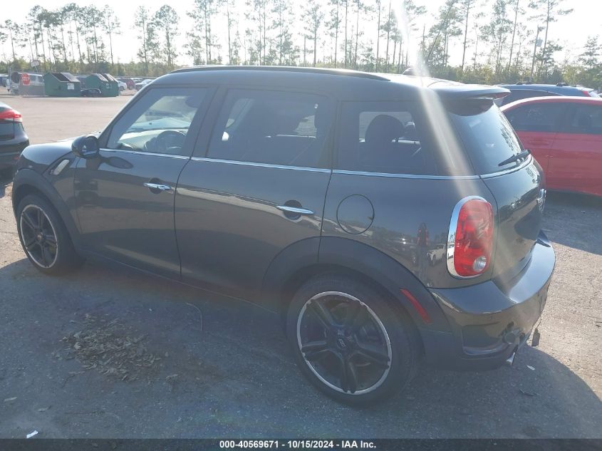 2012 Mini Cooper S Countryman VIN: WMWZC3C58CWM27724 Lot: 40569671