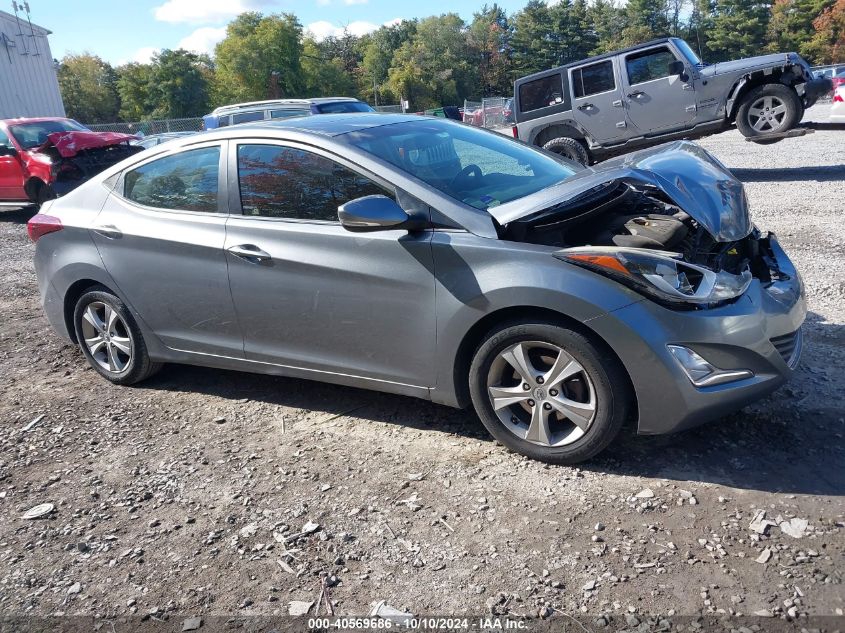 KMHDH4AE5GU574586 2016 Hyundai Elantra Value Edition