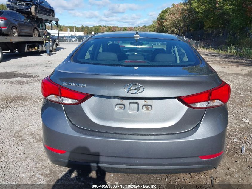 2016 HYUNDAI ELANTRA VALUE EDITION - KMHDH4AE5GU574586