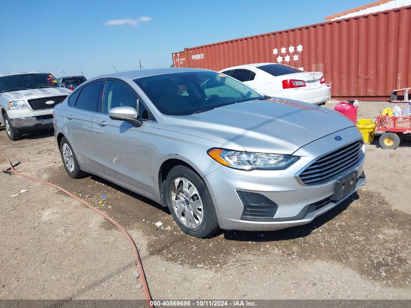 VIN 3FA6P0G73KR171228 2019 Ford Fusion, S no.1