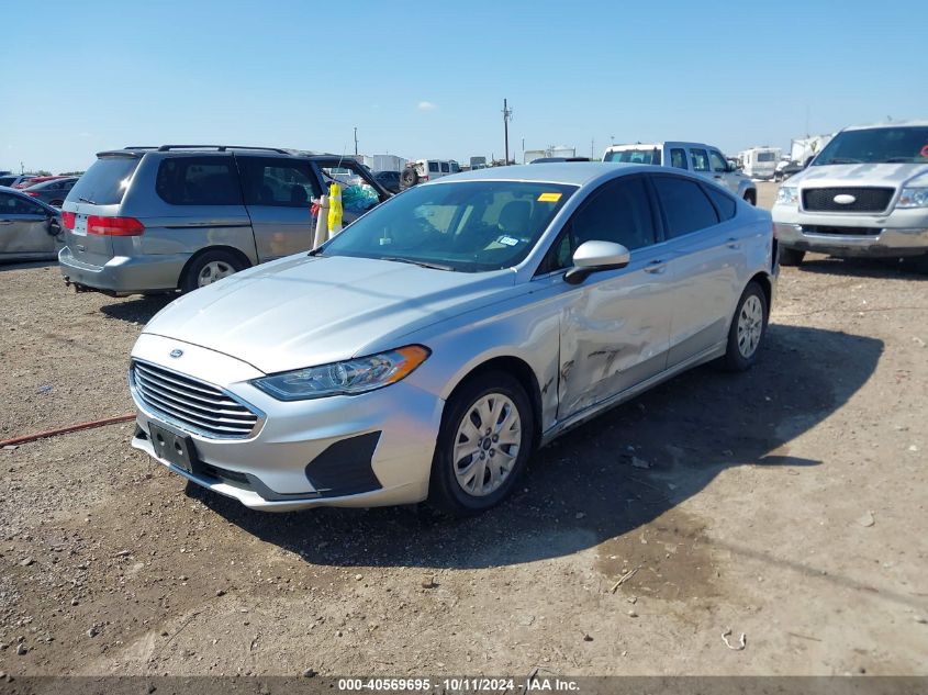 VIN 3FA6P0G73KR171228 2019 Ford Fusion, S no.2