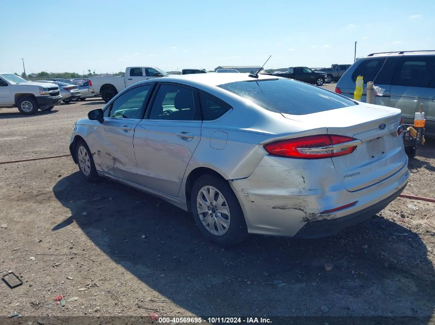 VIN 3FA6P0G73KR171228 2019 Ford Fusion, S no.3