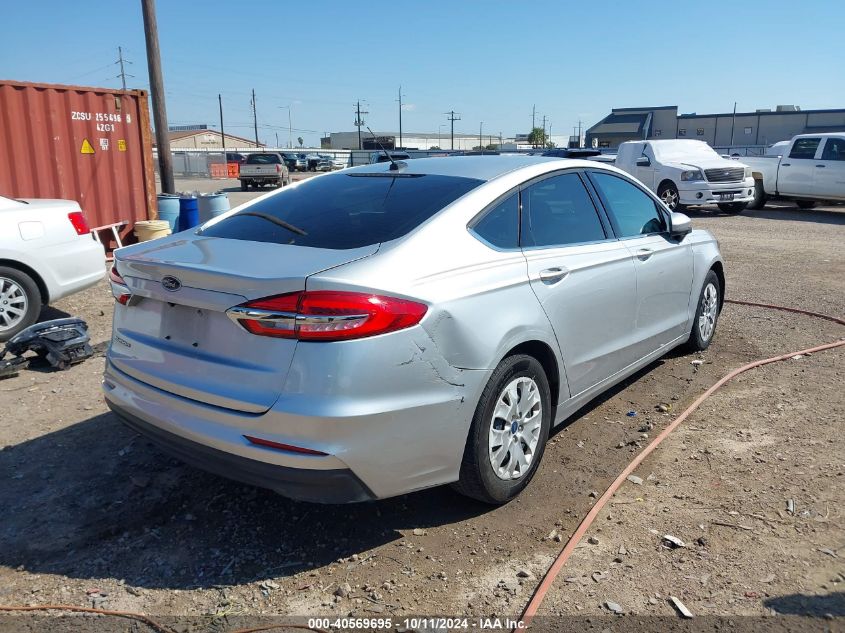 VIN 3FA6P0G73KR171228 2019 Ford Fusion, S no.4