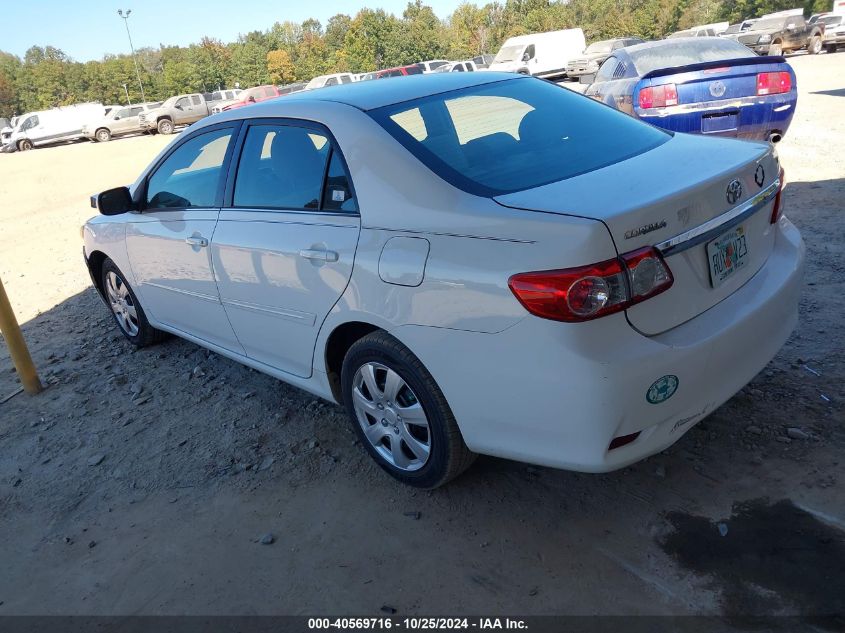 VIN 2T1BU4EE2DC124856 2013 Toyota Corolla, LE no.3