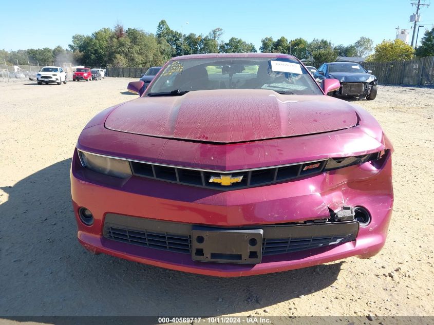 2G1FB1E39E9273229 2014 Chevrolet Camaro 1Lt