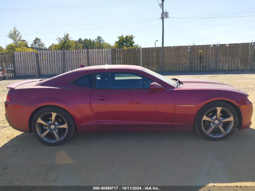 2014 Chevrolet Camaro 1Lt VIN: 2G1FB1E39E9273229 Lot: 40569717