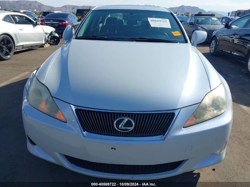 2008 Lexus Is 250 VIN: JTHBK262785081440 Lot: 40569722