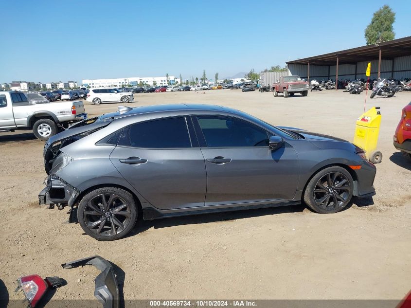 2018 Honda Civic Sport Touring VIN: SHHFK7H93JU414438 Lot: 40569734