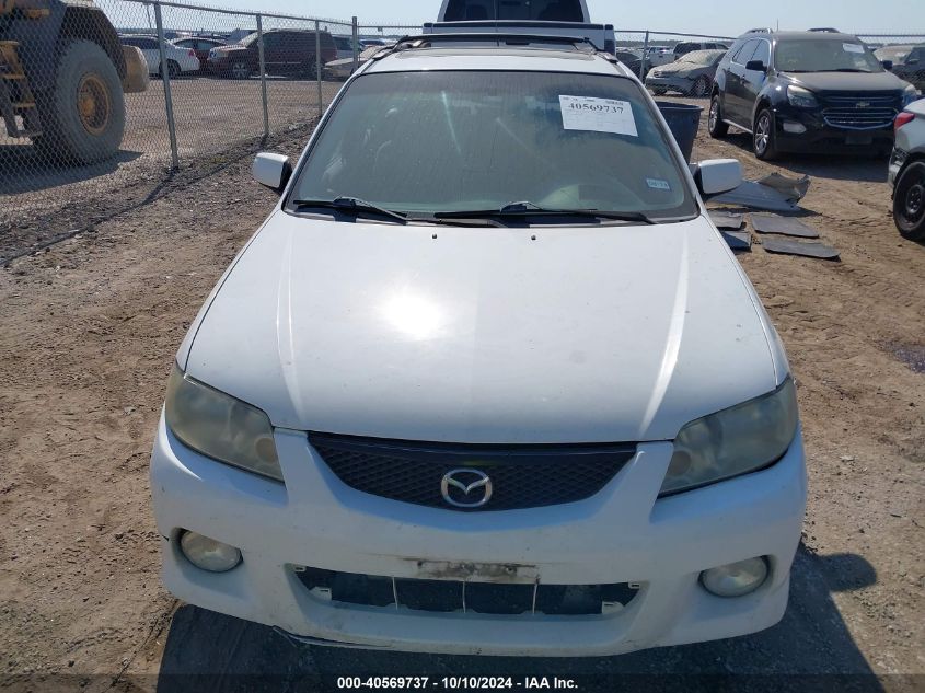 2002 Mazda Protege5 VIN: JM1BJ245821489610 Lot: 40569737