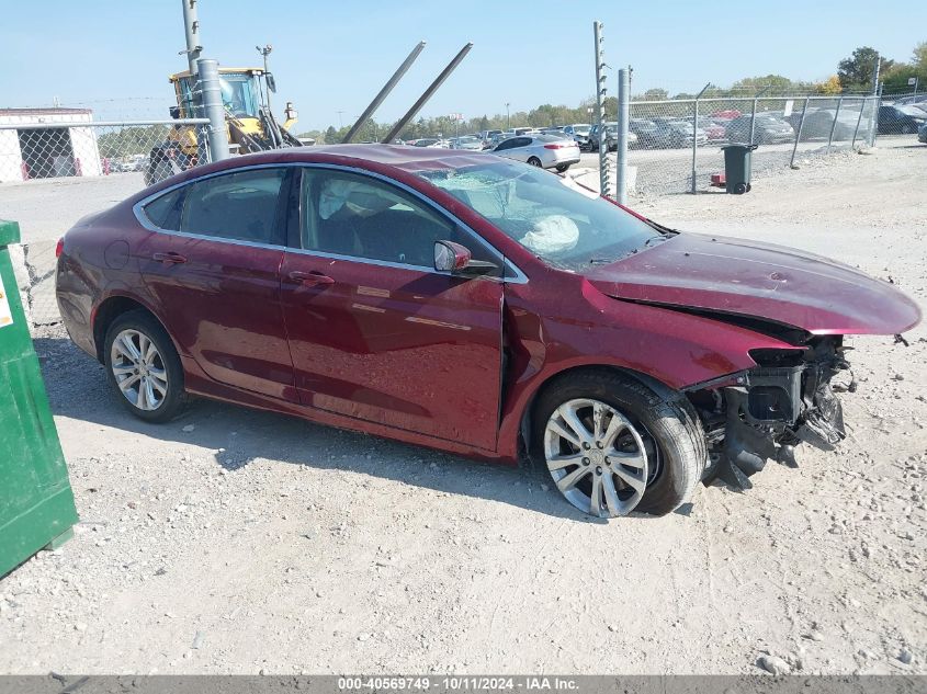 1C3CCCAB4FN675243 2015 Chrysler 200 Limited