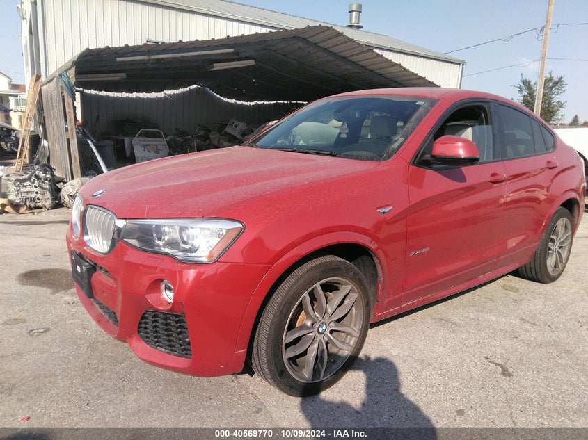 Vin: 5uxxw5c51f0e88936, lot: 41058606, bmw x4 xdrive35i 20152