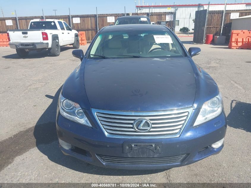 2010 Lexus Ls 460 VIN: JTHCL5EF5A5004935 Lot: 40569781