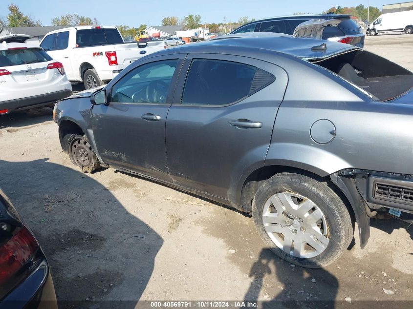 2013 Dodge Avenger Se VIN: 1C3CDZAB4DN528952 Lot: 40569791