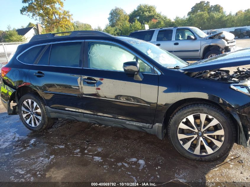 2017 Subaru Outback 3.6R Limited VIN: 4S4BSEKC1H3290746 Lot: 40569792