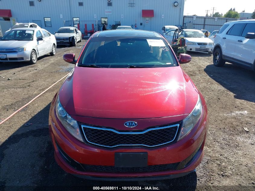 2012 Kia Optima Sx VIN: 5XXGR4A6XCG007619 Lot: 40569811