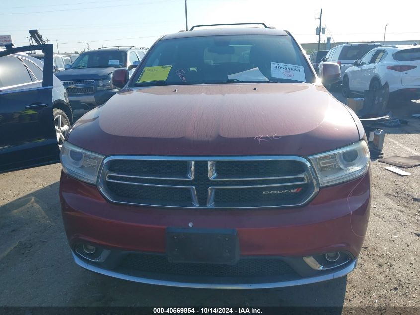 2015 Dodge Durango Sxt VIN: 1C4RDHAG1FC239330 Lot: 40569854