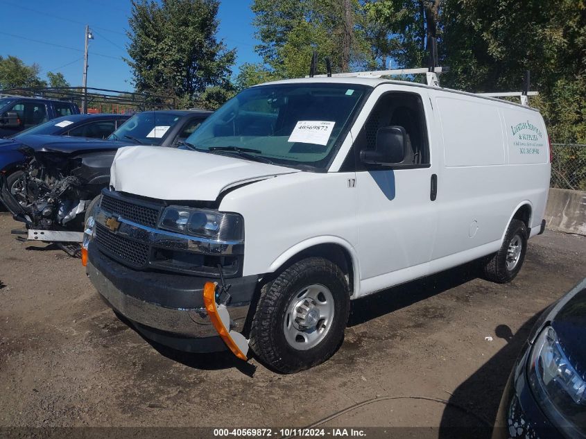 VIN 1GCWGAFG9J1905025 2018 CHEVROLET EXPRESS 2500 no.2