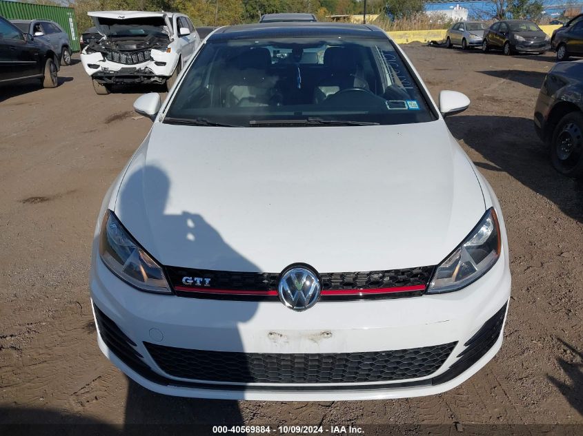 2015 Volkswagen Golf Gti 2.0T Se 2-Door VIN: 3VWTT7AU7FM086571 Lot: 40569884