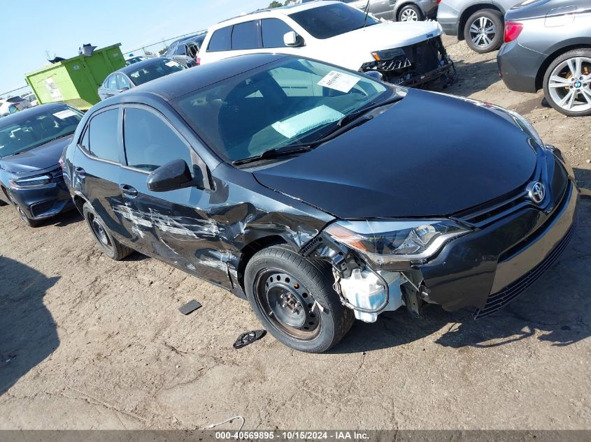 2016 TOYOTA COROLLA LE - 5YFBURHE0GP493986