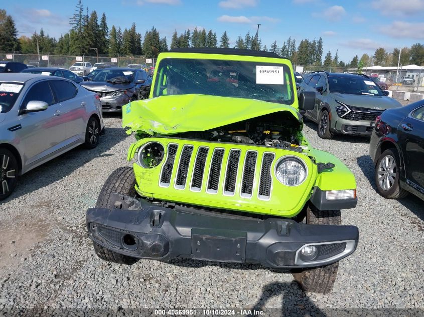 2021 Jeep Wrangler Unlimited Sahara VIN: 1C4HJXEN0MW808722 Lot: 40569951