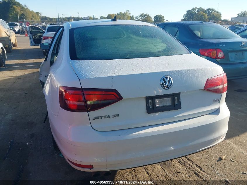 2017 Volkswagen Jetta 1.4T Se VIN: 3VWDB7AJ4HM296688 Lot: 40569998