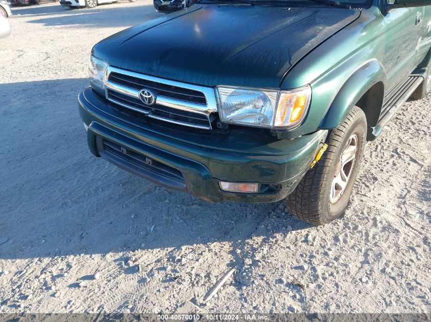 1999 Toyota 4Runner Limited V6 VIN: JT3HN87R3X0250063 Lot: 40570010