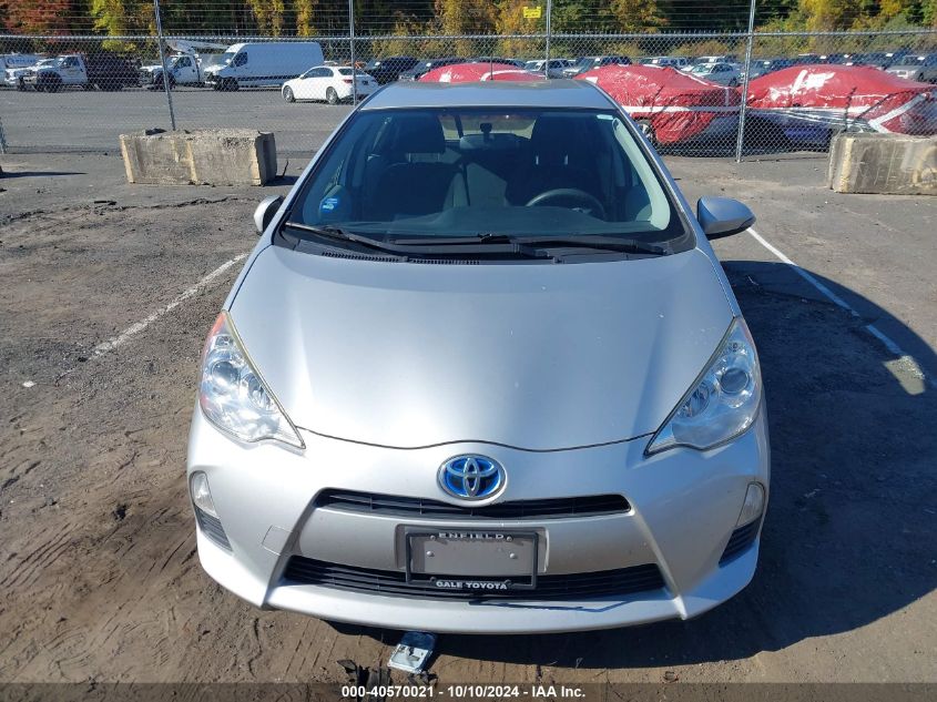 JTDKDTB39E1070538 2014 Toyota Prius C Two