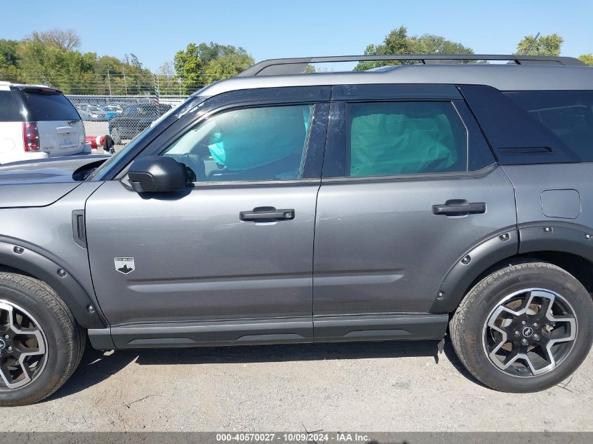 2022 Ford Bronco Sport Big Bend VIN: 3FMCR9B67NRD79641 Lot: 40570027