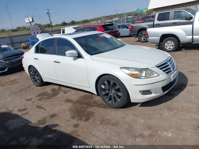 2009 Hyundai Genesis 3.8 VIN: KMHGC46E29U034782 Lot: 40570035