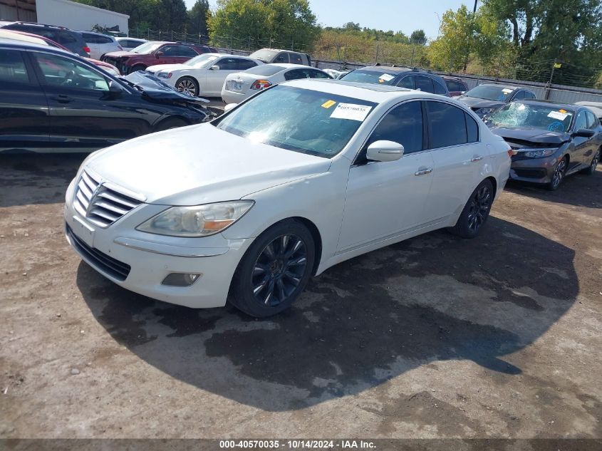 2009 Hyundai Genesis 3.8 VIN: KMHGC46E29U034782 Lot: 40570035