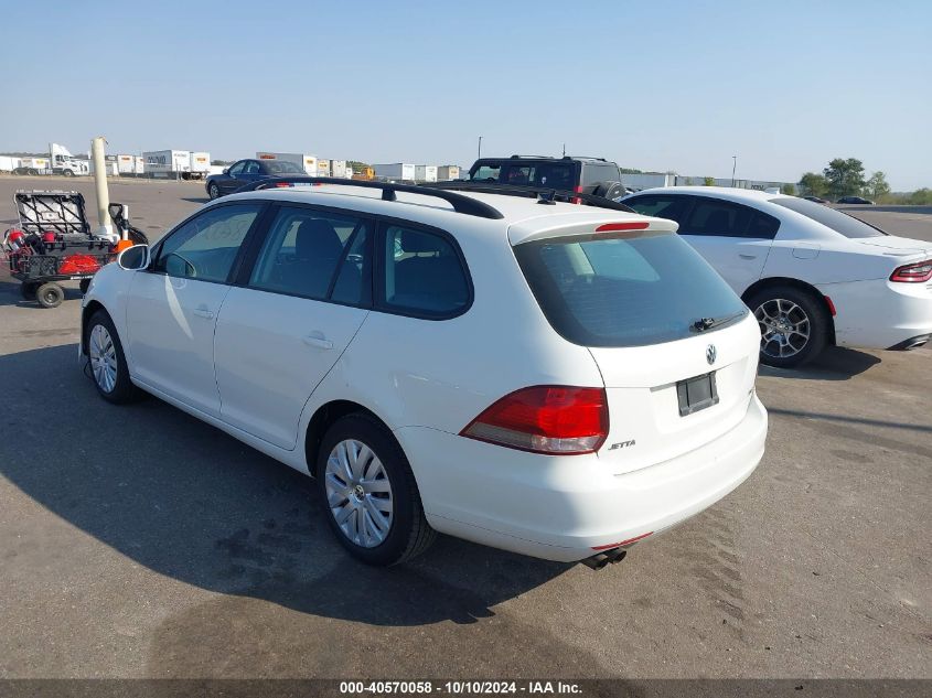 2013 VOLKSWAGEN JETTA SPORTWAGEN 2.5L S - 3VWPP7AJ0DM646438